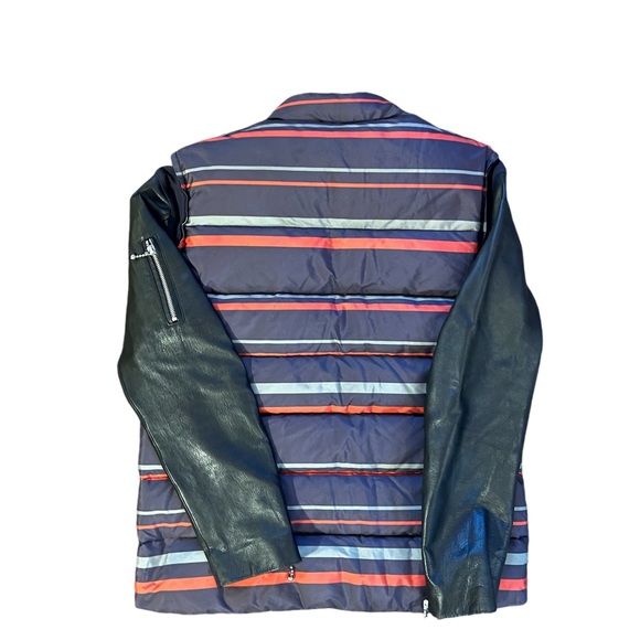 Undercover AW 2014 Cold Blooded Puffer Jacket Leather Sleeves - Picture 2 of 9